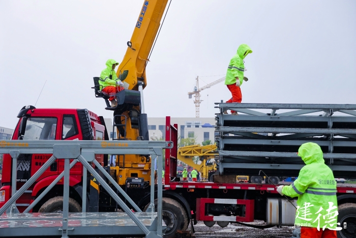 20分钟一座应急桥！！九洲国际加入2024年省级公路与运输突发事务应急演练