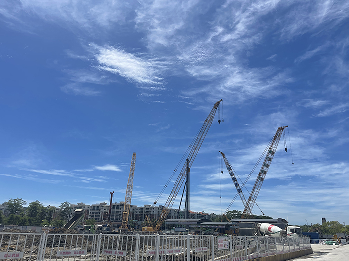 【全球之履】九洲国际履带起重机“兄弟团“助建大湾区“一小时交通圈”建设