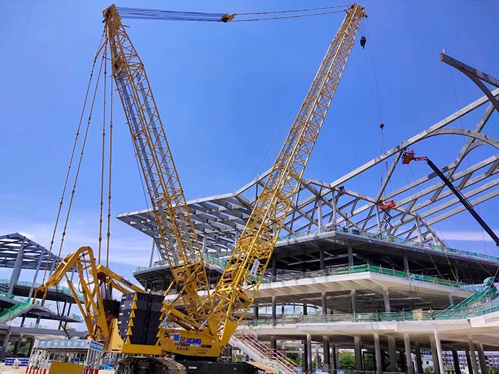 【全球之履】泉州站 XGC400-I——体育馆建设大显身手！！