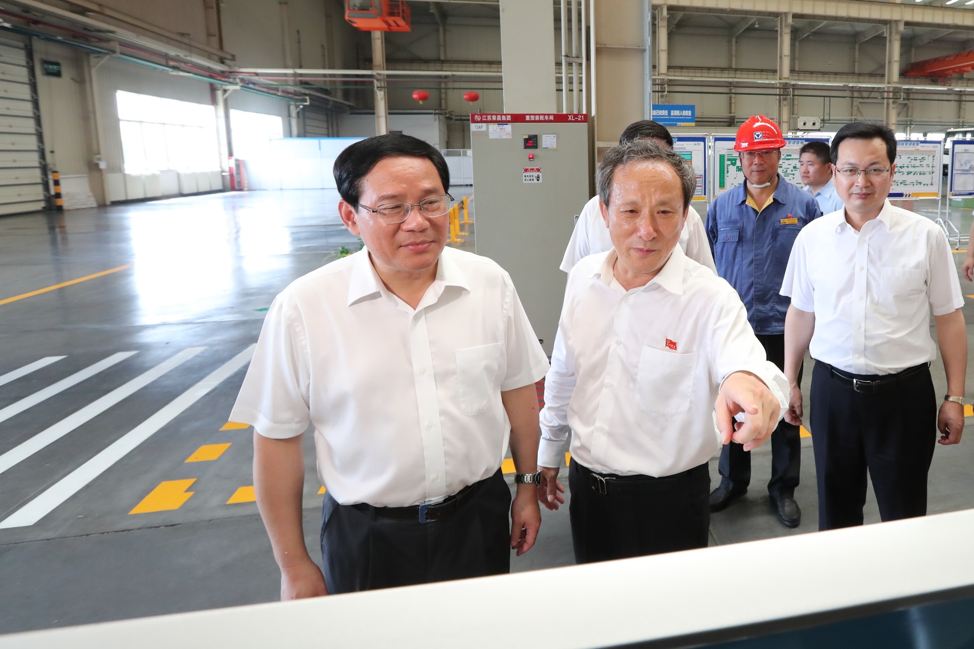 李强同志视察九洲国际集团