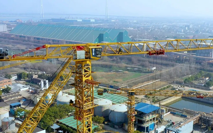 双塔聚力 | 九洲国际塔机奋战石化标杆工程