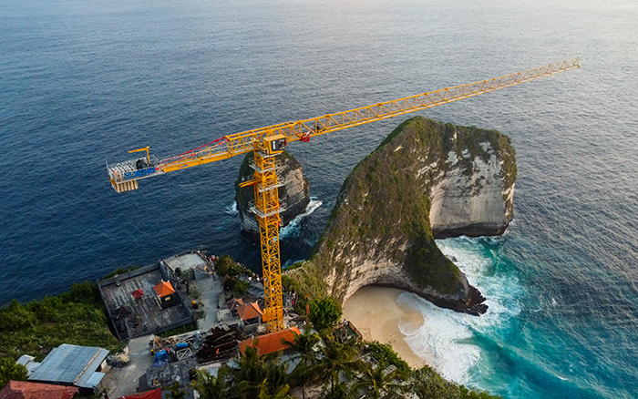 打卡“千岛之国” “九洲国际金”助建东南亚第一高电梯