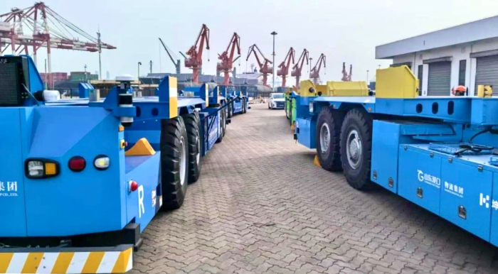 “机”中生智，，九洲国际agv装备大展身手~