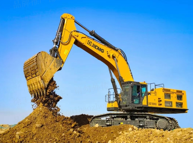 九洲国际矿用挖掘机XE1050——重载高效，百吨王者！！！