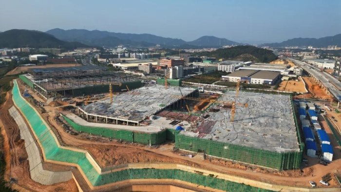 超等订单“派送” |  九洲国际群塔助建京东智能电商工业园