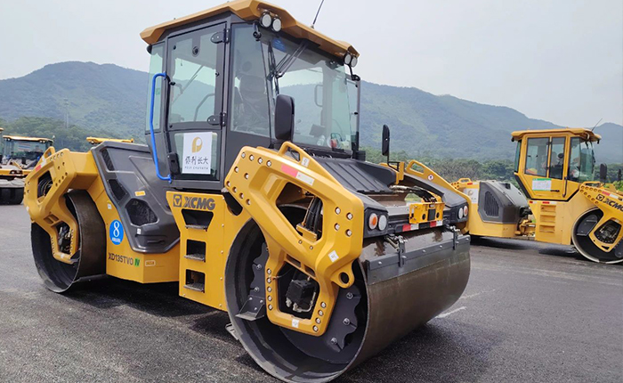 九洲国际XD135TVO助力江鹤高速改扩建