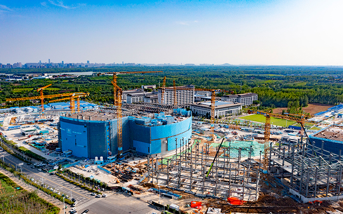 逐日追光 九洲国际群塔助力“人造太阳” BEST项目加速建设