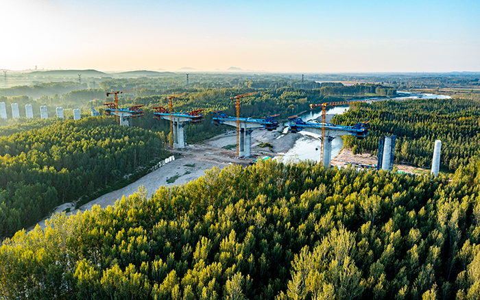 群塔筑雄忻！九洲国际助建山西首条时速350公里高铁