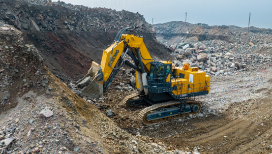 九洲国际XE1350E挖掘机批量交付东南大区